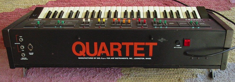 ARP Quartet backside