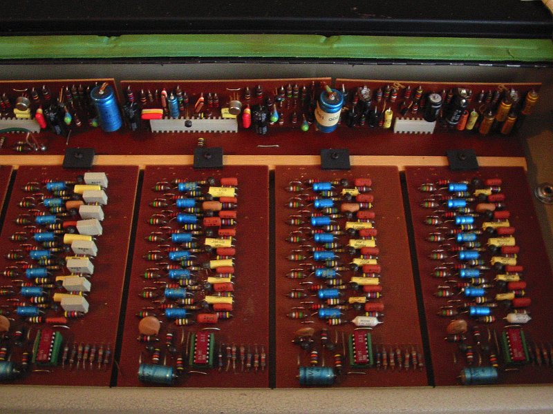 Hohner String Vox board inside detail